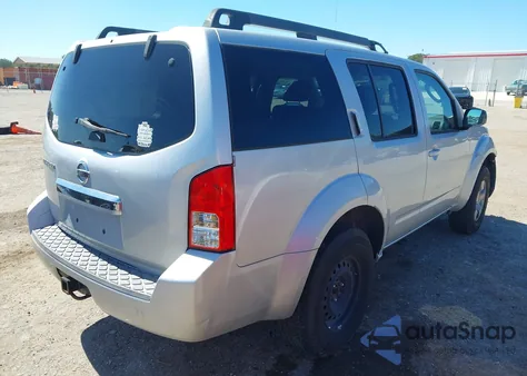 2012 Nissan Pathfinder S из США, поврежденный, VIN 5N1AR1NN3CC615662